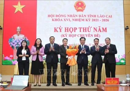 Nguyen Tuan Anh elected as Chairman of Lao Cai provincial People's Committee