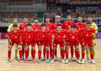 Vietnamese men’s futsal team enters world’s Top 20 in FIFA rankings