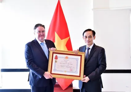US Ambassador awarded Friendship Order