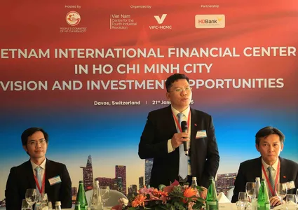 Ho Chi Minh City strengthens global engagement at WEF Davos 2026
