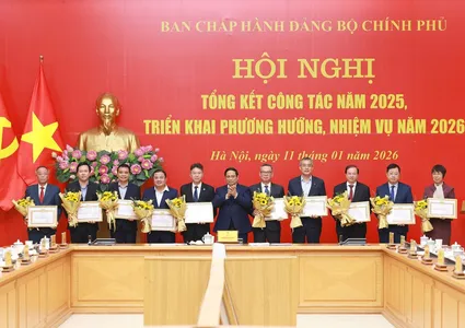 Prime Minister outlines five specific strategies for Government’s Party Committee