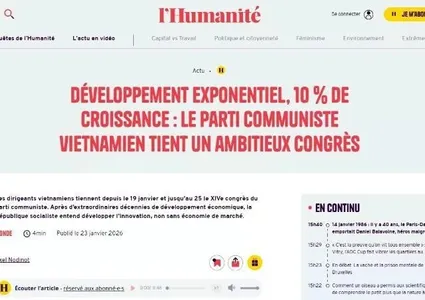 International media highlight success of the 14th National Party Congress