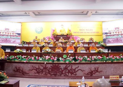 Viet Nam Buddhist Sangha spends over 2.16 trillion VND on charity in 2025