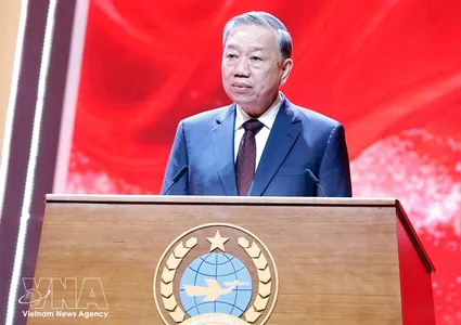 Party chief commends Public Security Intelligence on its 80th anniversary