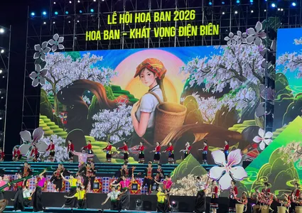 Ban Flower Festival 2026 titled Ban Flower - The Aspiration of Dien Bien, will   be broadcast live at  8:00 PM on VTV1
