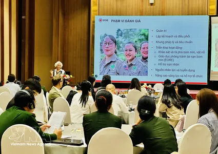 Gender integration promoted in post-war mine action efforts