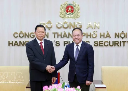 Hanoi hosts Lao public security delegation, expands bilateral coordination