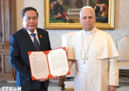 NA Chairman meets Pope Leo XIV at the Vatican