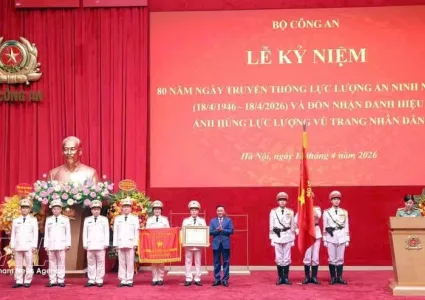 Homeland security force awarded top honour on 80th anniversary