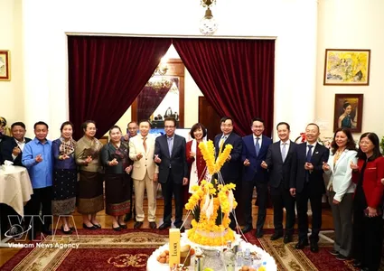 Vietnamese Ambassador to Russia extends traditional New Year greetings to Laos