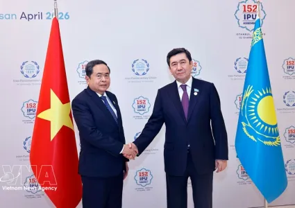 NA Chairman meets with Kazakhstan’s lower house speaker in Türkiye