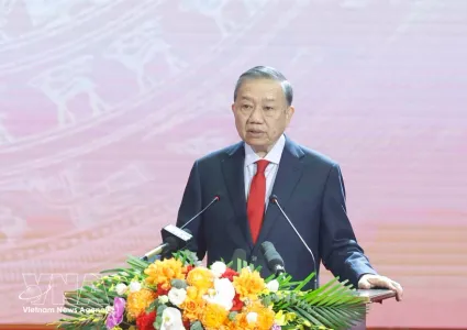 Top leader attends 120th birth anniversary of late Party General Secretary Ha Huy Tap