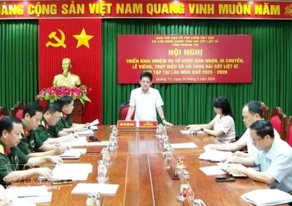 Quang Tri to repatriate 27 sets of martyrs’ remains from Laos