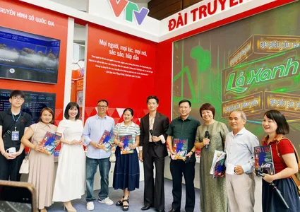 “Green Leaves” Team Infuses VTV Booth at National Press Festival 2026  With Vibrant Energy