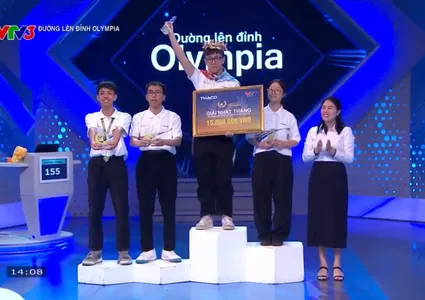 Road to Olympia Mount: Hanoi Schoolboy Impressively Secures a Spot in the Quarter III Round