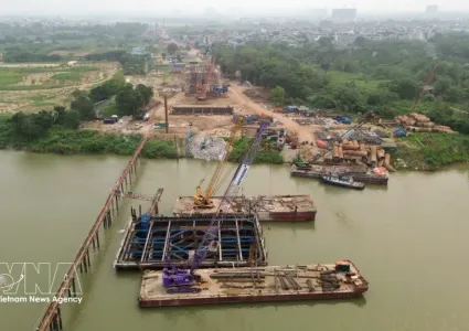 Many Red River bridge projects race to finish before APEC 2027