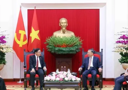 Top leader highlights dynamic growth in Viet Nam–Malaysia relations
