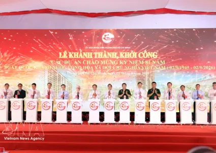 Major projects launched, inaugurated nationwide ahead of National Day