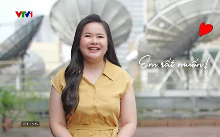 Nữ MC khiếm thị đầu tiên trên sóng Đài THVN