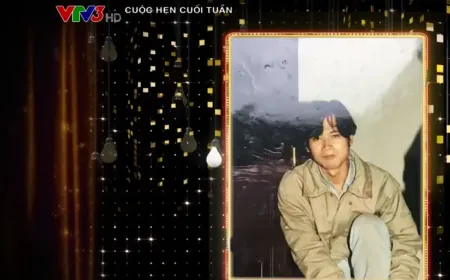 Hình ảnh hiếm của nhà báo Long Vũ thời 'tóc bổ luống'