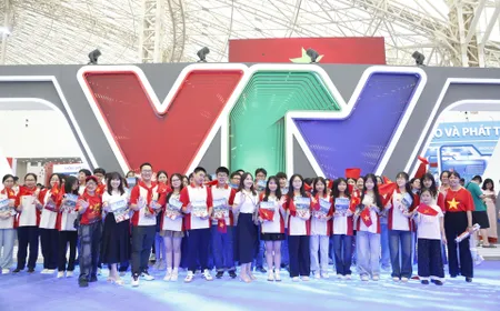 Gian trưng bày VTV - Điểm đến công nghệ, văn hóa và cảm xúc