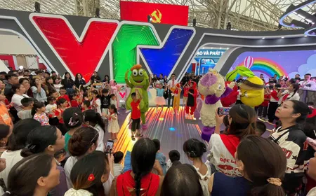 Gian trưng bày VTV thu hút khán giả nhí với chương trình “Giáo dục hướng tới tương lai”