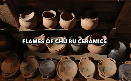 Flames of Chu Ru Ceramics - Vibes of Vietnam