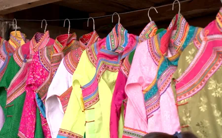 Traditional Costumes of Xa Phang Ethnic People