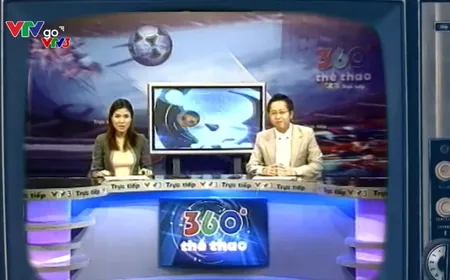 Hành trình hơn 20 năm của những bản tin "360 độ thể thao"