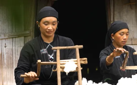 The weaving craft of the La Chi People - Rhythms of Vietnam