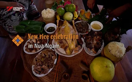 New rice celebration in Núa Ngam - Rhythms of Vietnam
