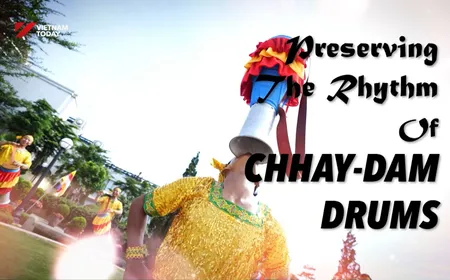 Preserving the rhythm of Chhay Dam drums | Vibes of Vietnam