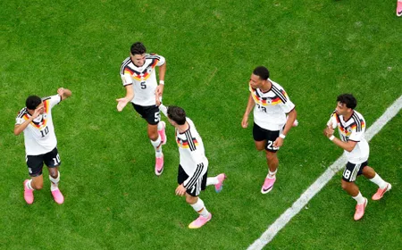 Bảng E FIFA World Cup 2026™| Đức 7-1 Curacao: Những cỗ xe tăng thị uy sức mạnh