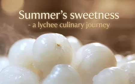 Summer’s sweetness - a lychee culinary journey | Flavours & Beyond