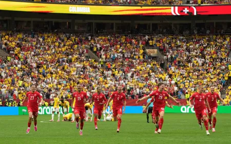 Thắng trên chấm 11m, Thụy Sĩ giành vé vào tứ kết FIFA World Cup 2026™ sau 72 năm