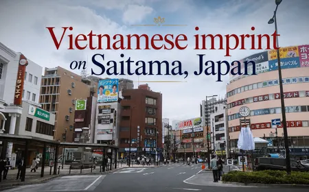 Vietnamese imprint on Saitama, Japan | Vietnam Imprints