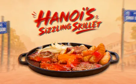 Hanoi's Sizzling Skillet | Street Food