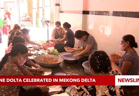 Sene Dolta celebrated in the Mekong Delta