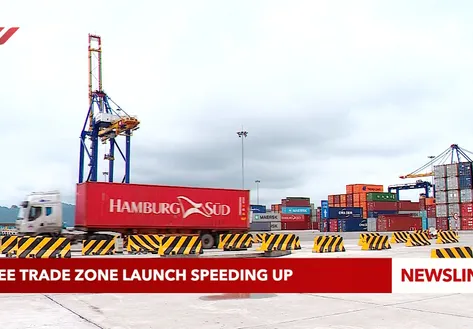 Free Trade Zone launch speeding up