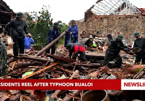 Residents reel after typhoon Bualoi