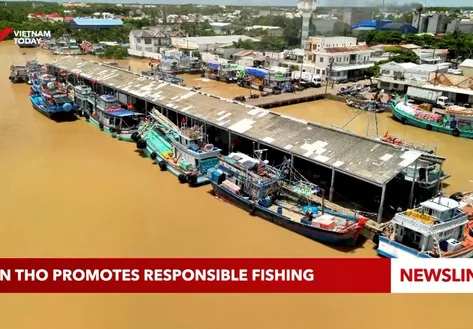 Can Tho promotes responsible fishing