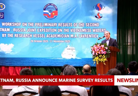 Vietnam, Russia announce marine survey results