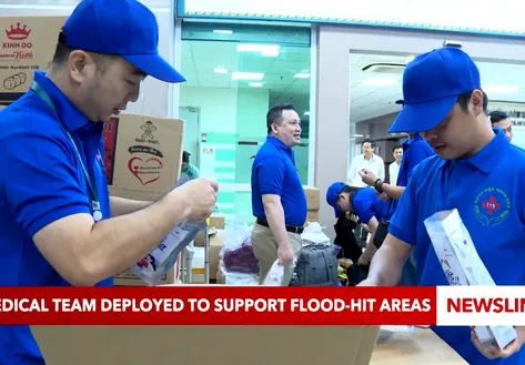 Medical team deployed to support flood-hit areas