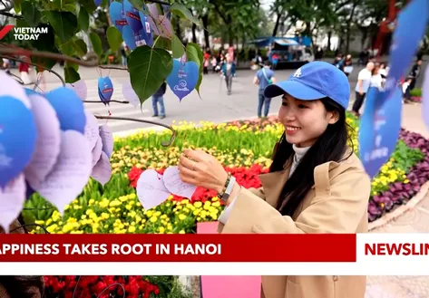 Happiness takes root in Hanoi