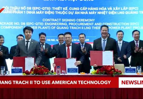 Quảng Trạch II to use American technology