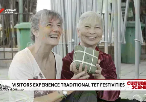 Visitors experience traditional Tết festivities