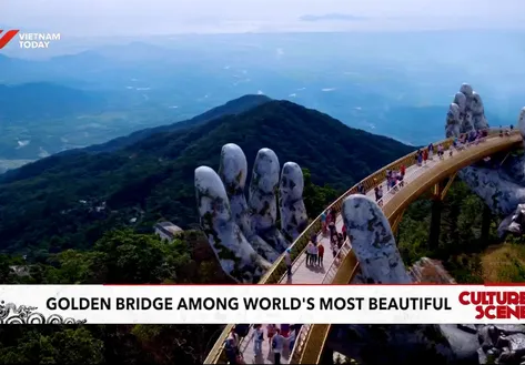 Golden Bridge among world's most beautiful