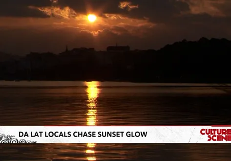 Đà Lạt locals chase sunset glow