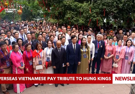 Overseas Vietnamese pay tribute to Hùng kings