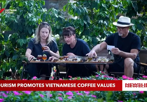 Tourism promotes Vietnamese coffee values
